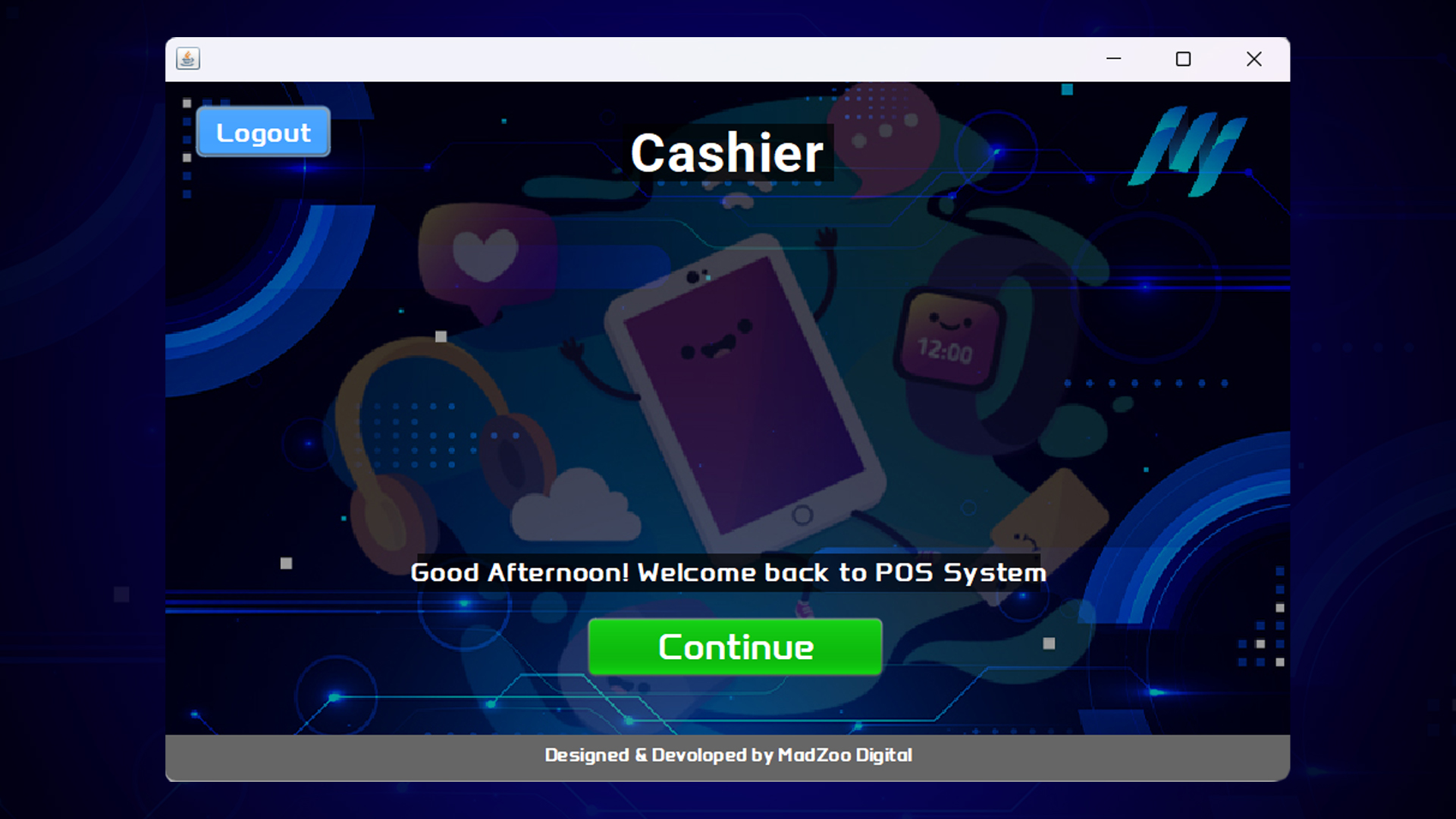 Cashier Home